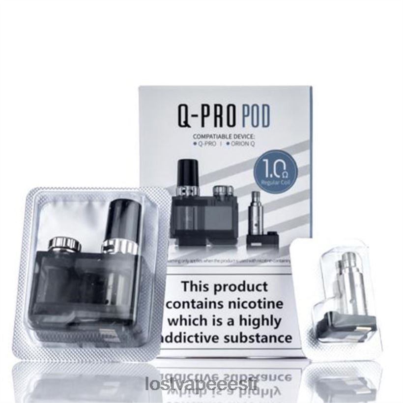 Lost Vape Orion q-pro taskukomplekt | 1 pod + 2 mähist 1.oomi mähised R6P4HL405 - Lost Vape Flavors Eesti
