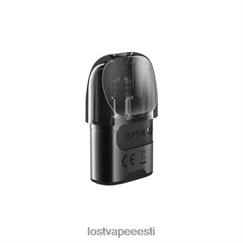 Lost Vape URSA asenduskaunad must (2,5 ml tühi kassett) R6P4HL18 - Lost Vape Disposable