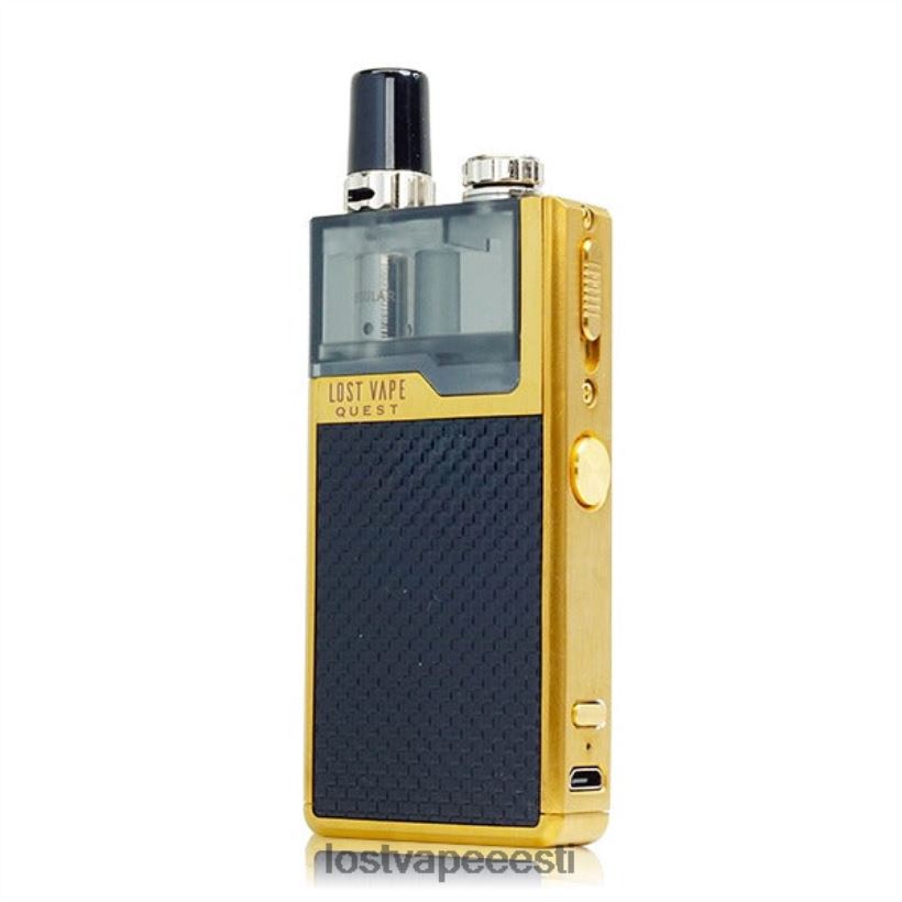 Lost Vape Quest orion q pod seadme täiskomplekt kuld/must kudumine R6P4HL466 - Lost Vape Wholesale