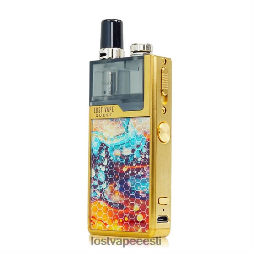 Lost Vape Quest orion q pod seadme täiskomplekt kuldne/pimestav R6P4HL471 - Lost Vape Eesti