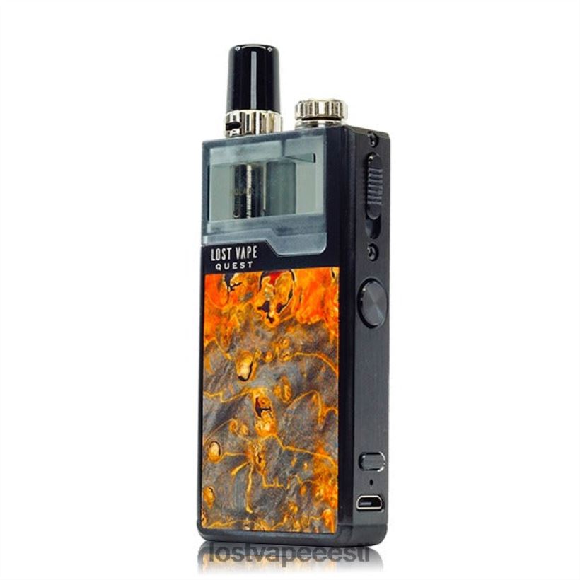 Lost Vape Quest orion q pod seadme täiskomplekt must/ooker stabpuit R6P4HL475 - Lost Vape Flavors Eesti