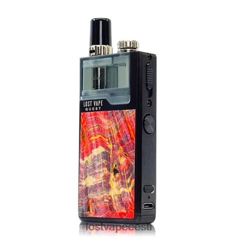 Lost Vape Quest orion q pod seadme täiskomplekt must/punane torkepuit R6P4HL474 - Lost Vape Price Eesti