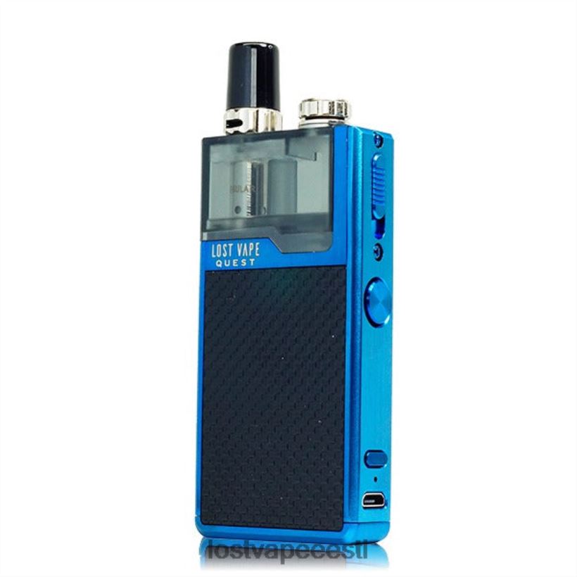 Lost Vape Quest orion q pod seadme täiskomplekt sinine/must kudumine R6P4HL465 - Lost Vape Flavors Eesti