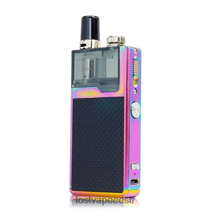 Lost Vape Quest orion q pod seadme täiskomplekt vikerkaar/must kudumine R6P4HL467 - Lost Vape Review