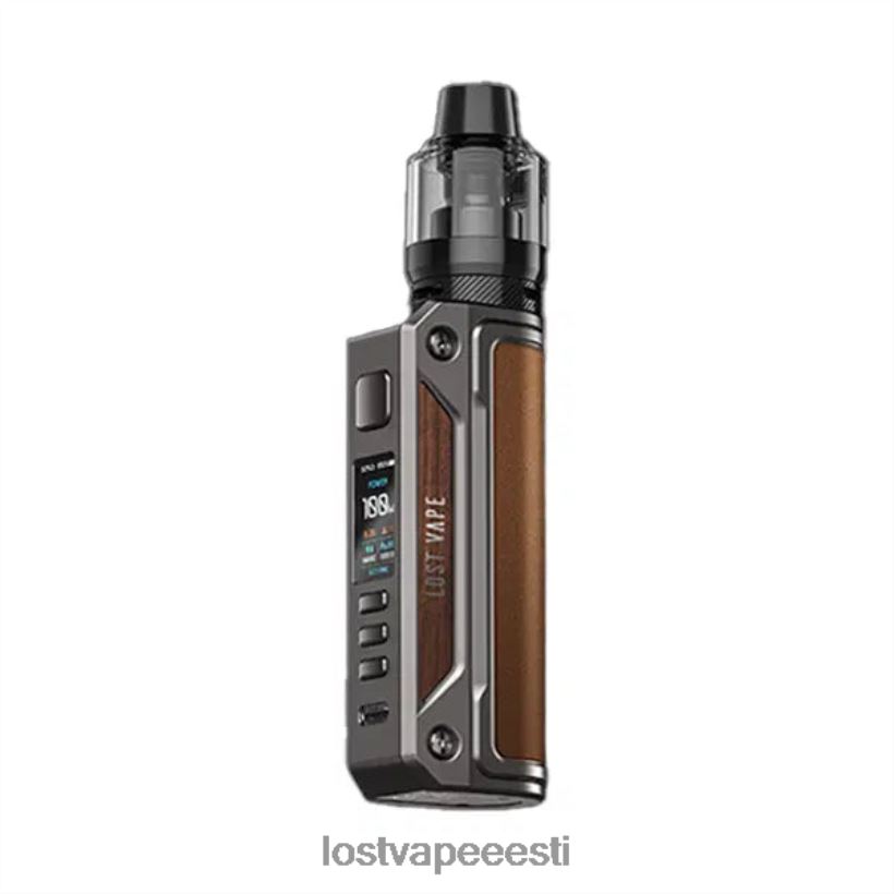 Lost Vape Thelema soolo 100w komplekt gunmetall/ookerpruun R6P4HL167 - Lost Vape Review