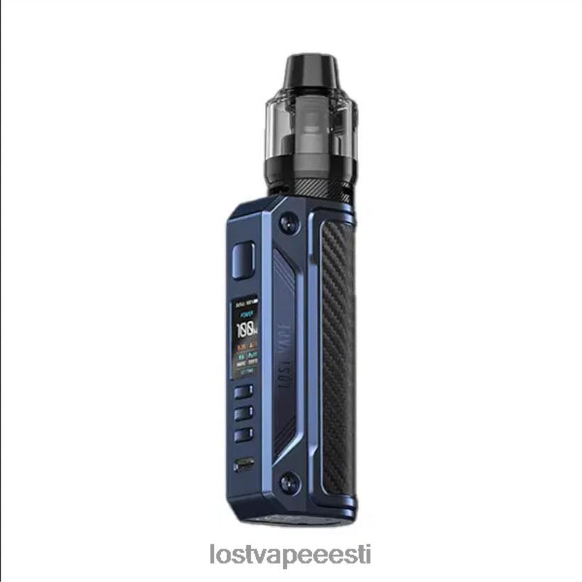 Lost Vape Thelema soolo 100w komplekt sierra sinine / süsinikkiud R6P4HL173 - Lost Vape Customer Service