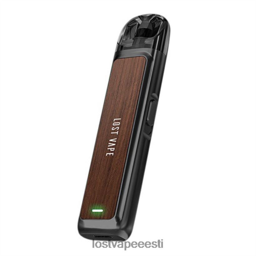 Lost Vape URSA kaunakomplekt | 800mah must punane sandlipuu R6P4HL224 - Lost Vape Price Eesti