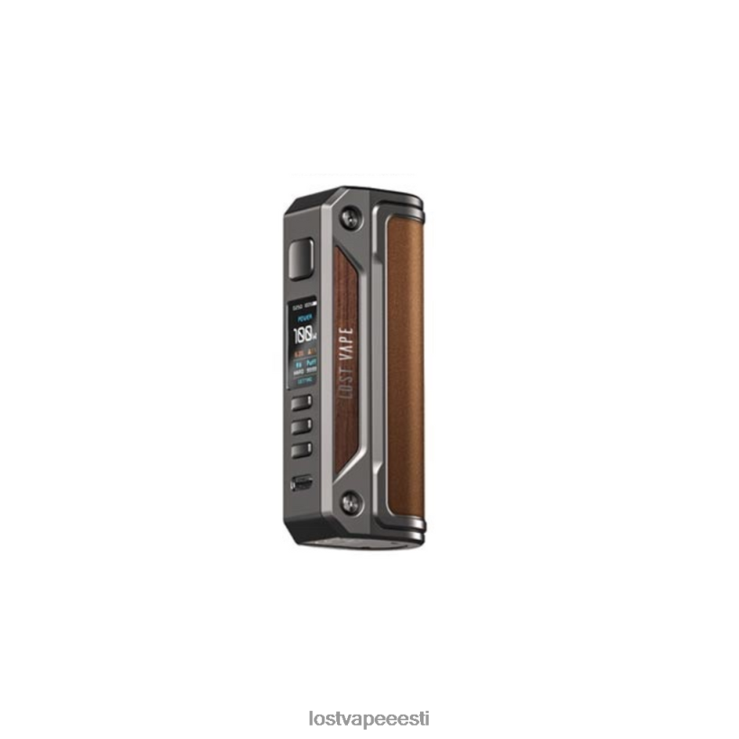 Lost Vape Thelema soolo 100w mod gunmetall/ookerpruun R6P4HL248 - Lost Vape Disposable