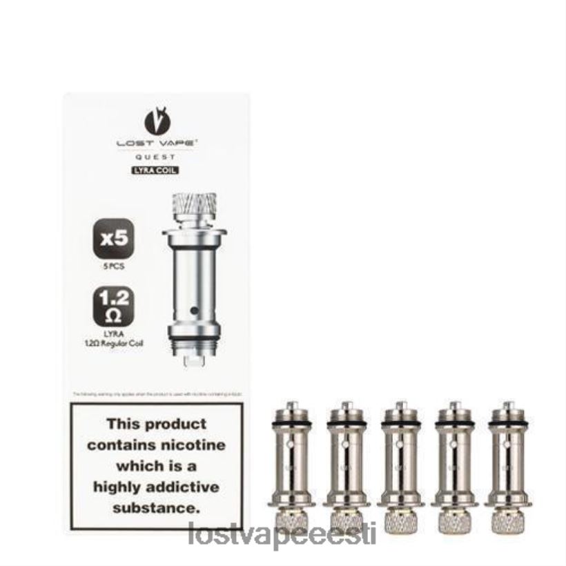 Lost Vape Lyra asenduspoolid (5-pakk) tavaline mähis 1,2 oomi R6P4HL432 - Lost Vape Tallinn