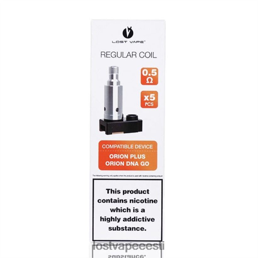 Lost Vape Orion pluss DNA asendusmähised (5-pakk) 0,25 oomi R6P4HL36 - Lost Vape Wholesale
