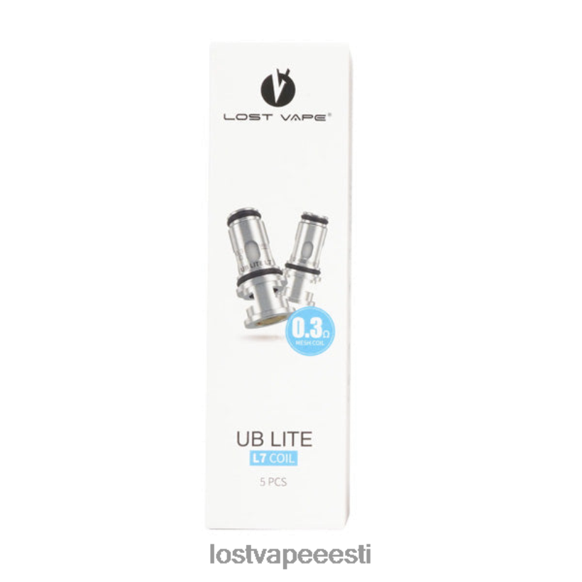 Lost Vape UB lite rullid (5-pakk) l7 0,3 oomi mähis R6P4HL120 - Lost Vape Pods Near Me