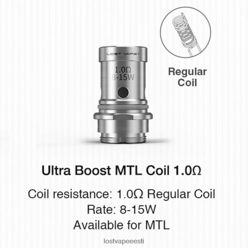 Lost Vape Ultra võimendusspiraalid (5-pakk) mtl v2 1.ohm R6P4HL350 - Lost Vape Pods Near Me