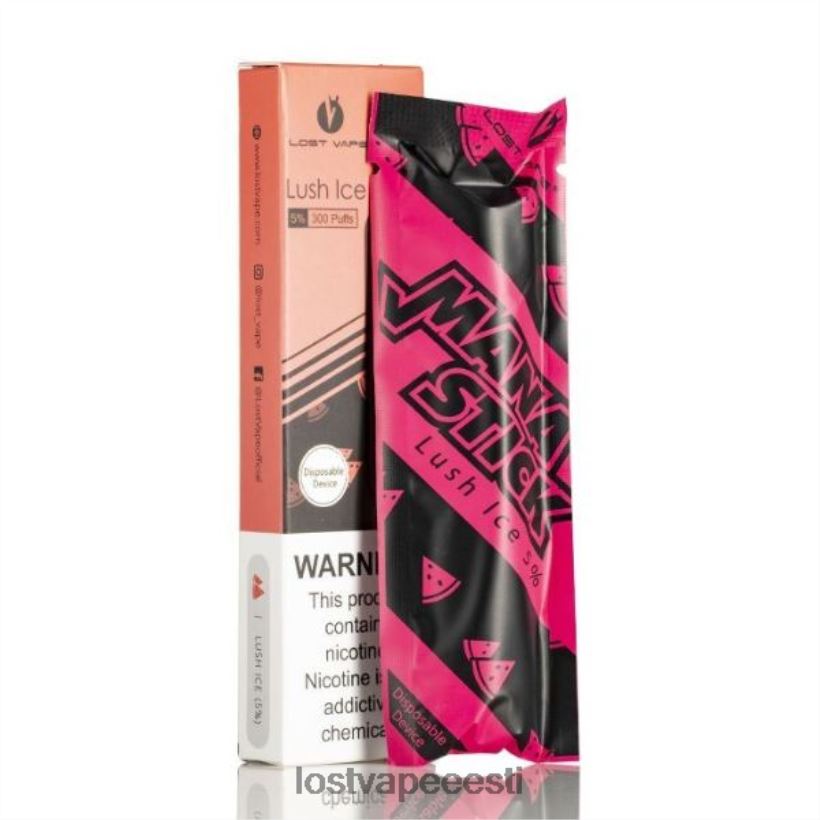 Lost Vape Mana pulk ühekordne | 300 pahvi | 1,2 ml lopsakas jää 5% R6P4HL521 - Lost Vape Eesti
