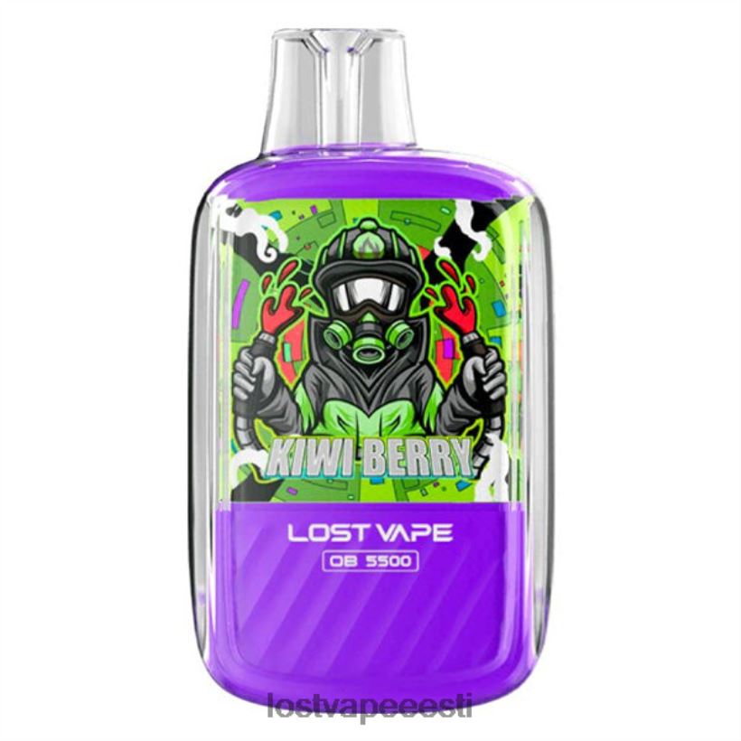 Lost Vape Orion ob5500 5500 pihustust 14ml 50mg ühekordne kiivi marja R6P4HL102 - Lost Vape Tallinn