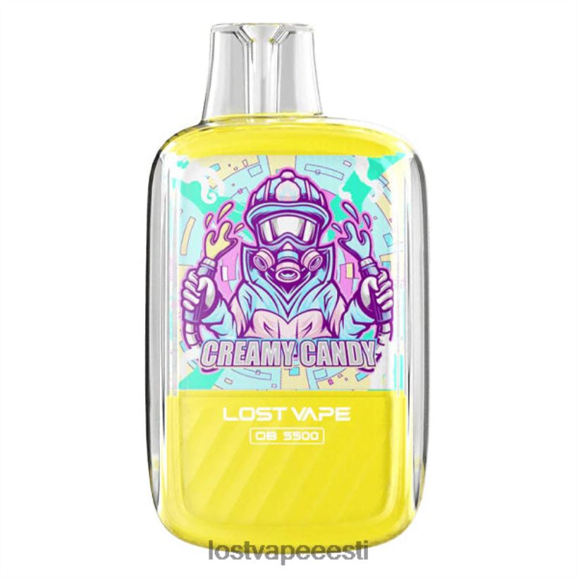 Lost Vape Orion ob5500 5500 pihustust 14ml 50mg ühekordne kreemjas kommid R6P4HL100 - Lost Vape Pods Near Me