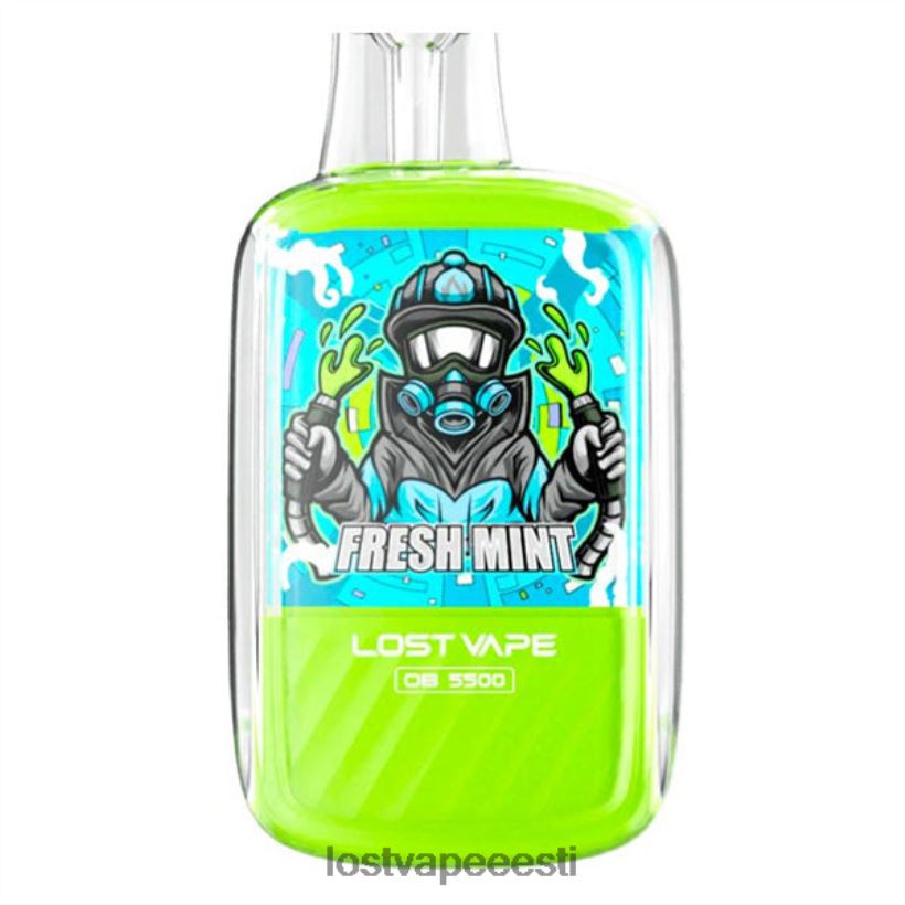 Lost Vape Orion ob5500 5500 pihustust 14ml 50mg ühekordne värske piparmünt R6P4HL101 - Lost Vape Eesti
