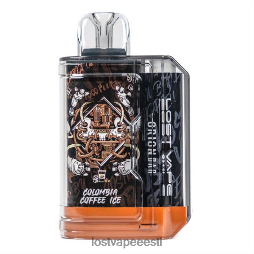 Lost Vape Orion baari ühekordne | 7500 pahvi | 18 ml | 50 mg Columbia kohvijää R6P4HL87 - Lost Vape Review