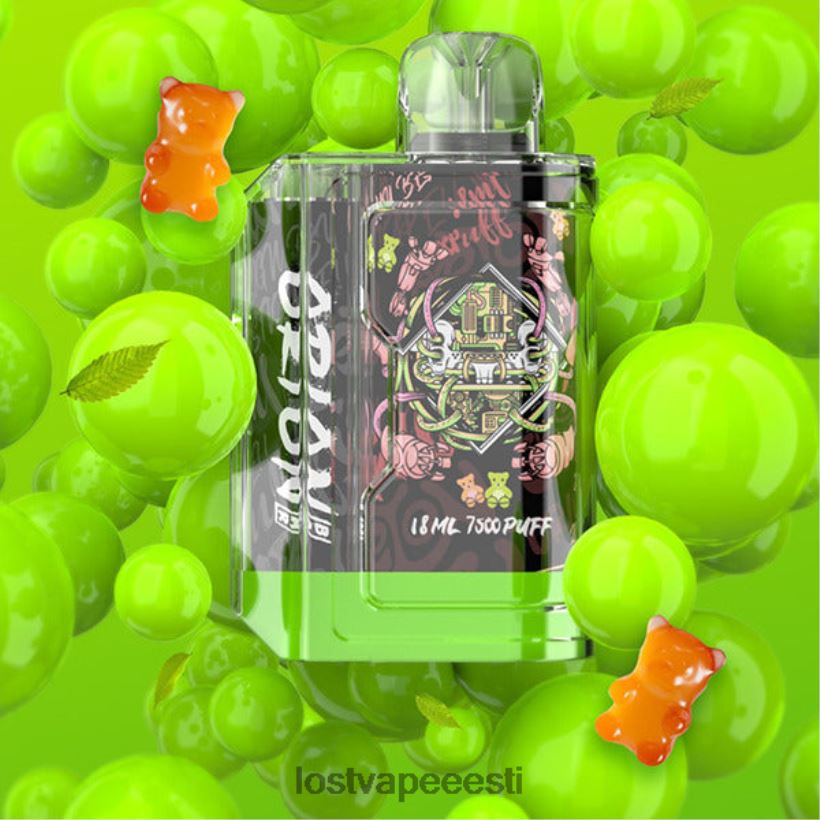 Lost Vape Orion baari ühekordne | 7500 pahvi | 18 ml | 50 mg Kummikaru R6P4HL79 - Lost Vape Near Me