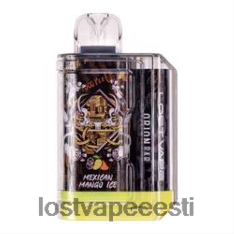 Lost Vape Orion baari ühekordne | 7500 pahvi | 18 ml | 50 mg Mehhiko mango jää R6P4HL86 - Lost Vape Wholesale