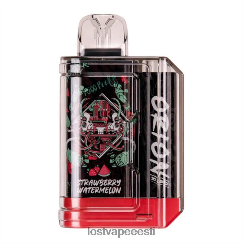 Lost Vape Orion baari ühekordne | 7500 pahvi | 18 ml | 50 mg maasikas arbuus R6P4HL66 - Lost Vape Wholesale