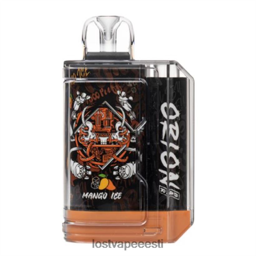Lost Vape Orion baari ühekordne | 7500 pahvi | 18 ml | 50 mg mango jää R6P4HL57 - Lost Vape Review
