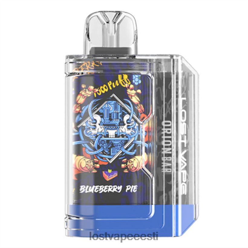 Lost Vape Orion baari ühekordne | 7500 pahvi | 18 ml | 50 mg mustikapirukas R6P4HL63 - Lost Vape Customer Service