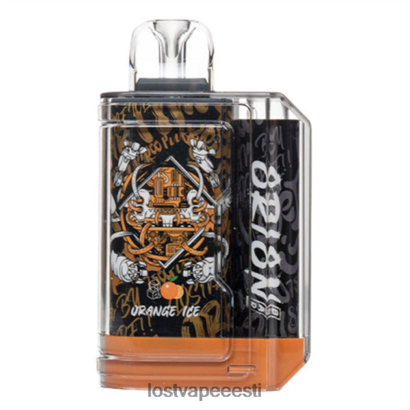 Lost Vape Orion baari ühekordne | 7500 pahvi | 18 ml | 50 mg oranž jää R6P4HL58 - Lost Vape Disposable