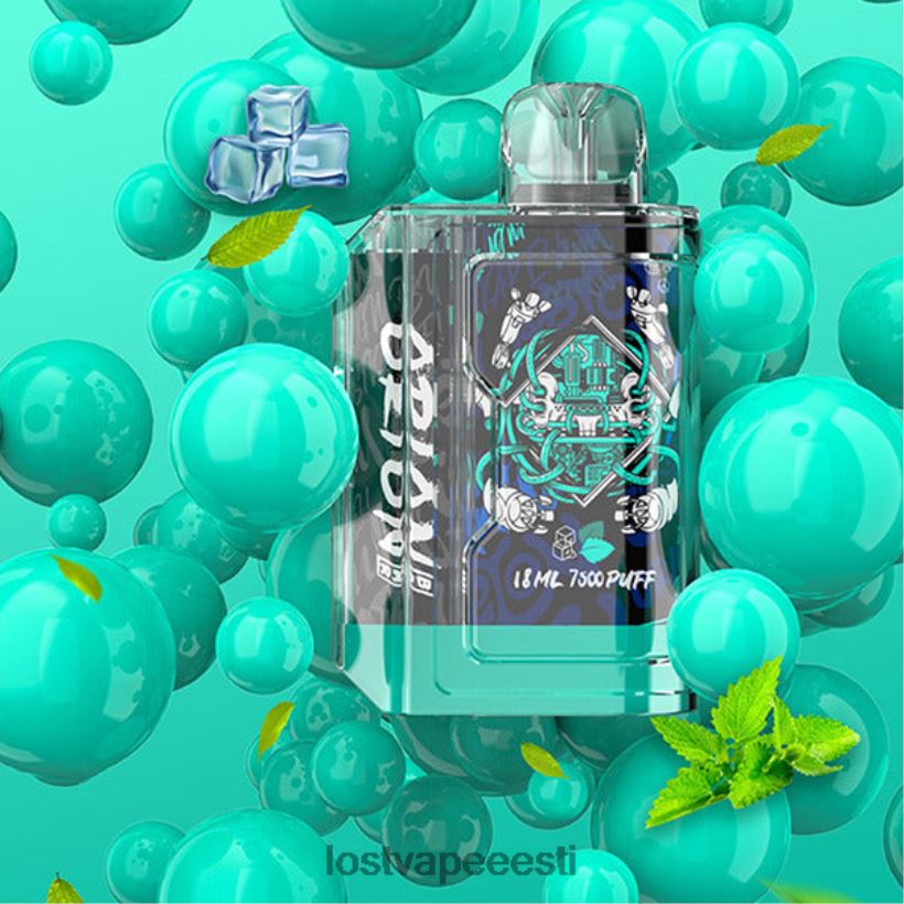 Lost Vape Orion baari ühekordne | 7500 pahvi | 18 ml | 50 mg sinine piparmünt R6P4HL81 - Lost Vape Eesti