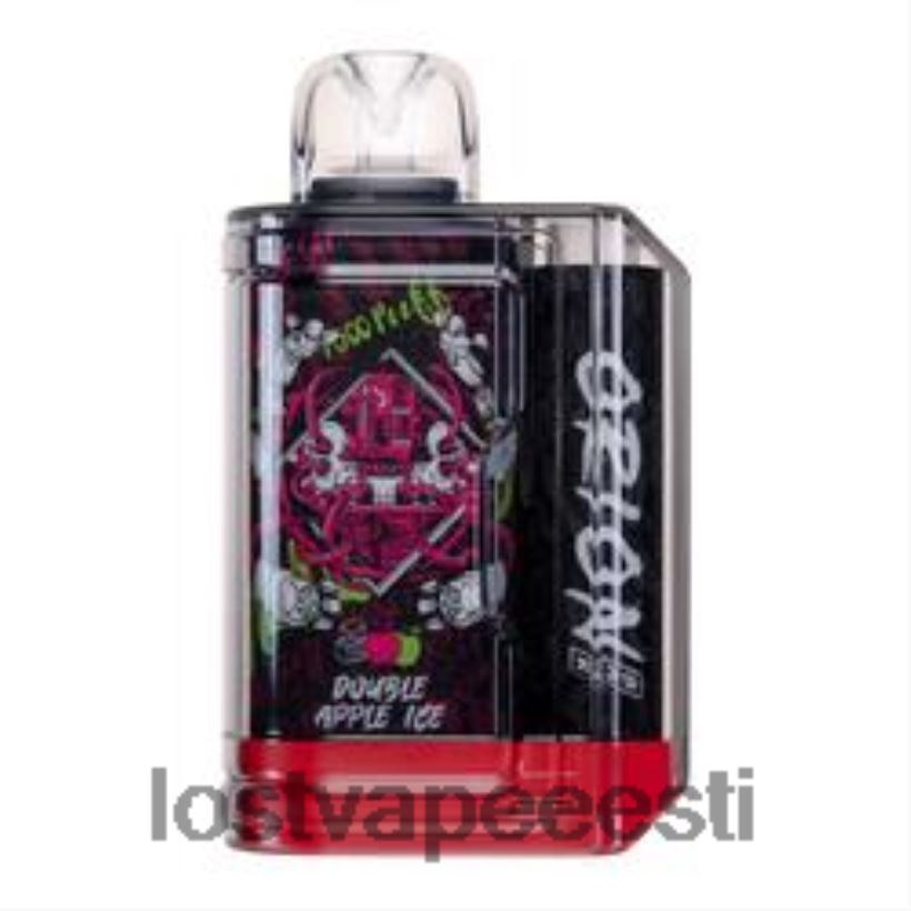Lost Vape Orion baari ühekordne | 7500 pahvi | 18 ml | 50 mg topelt õunajää R6P4HL68 - Lost Vape Disposable