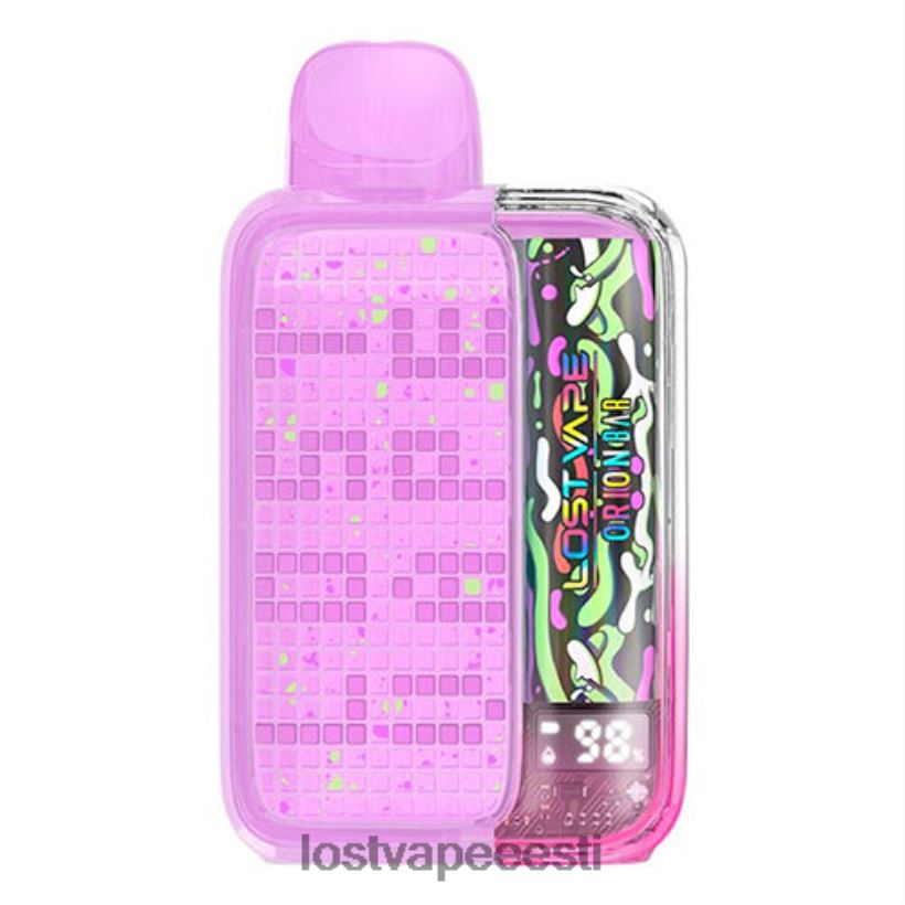Lost Vape Orion batoon ühekordne 10000 pahviga 20ml 50mg vaarikas hapu õun R6P4HL279 - Lost Vape Near Me